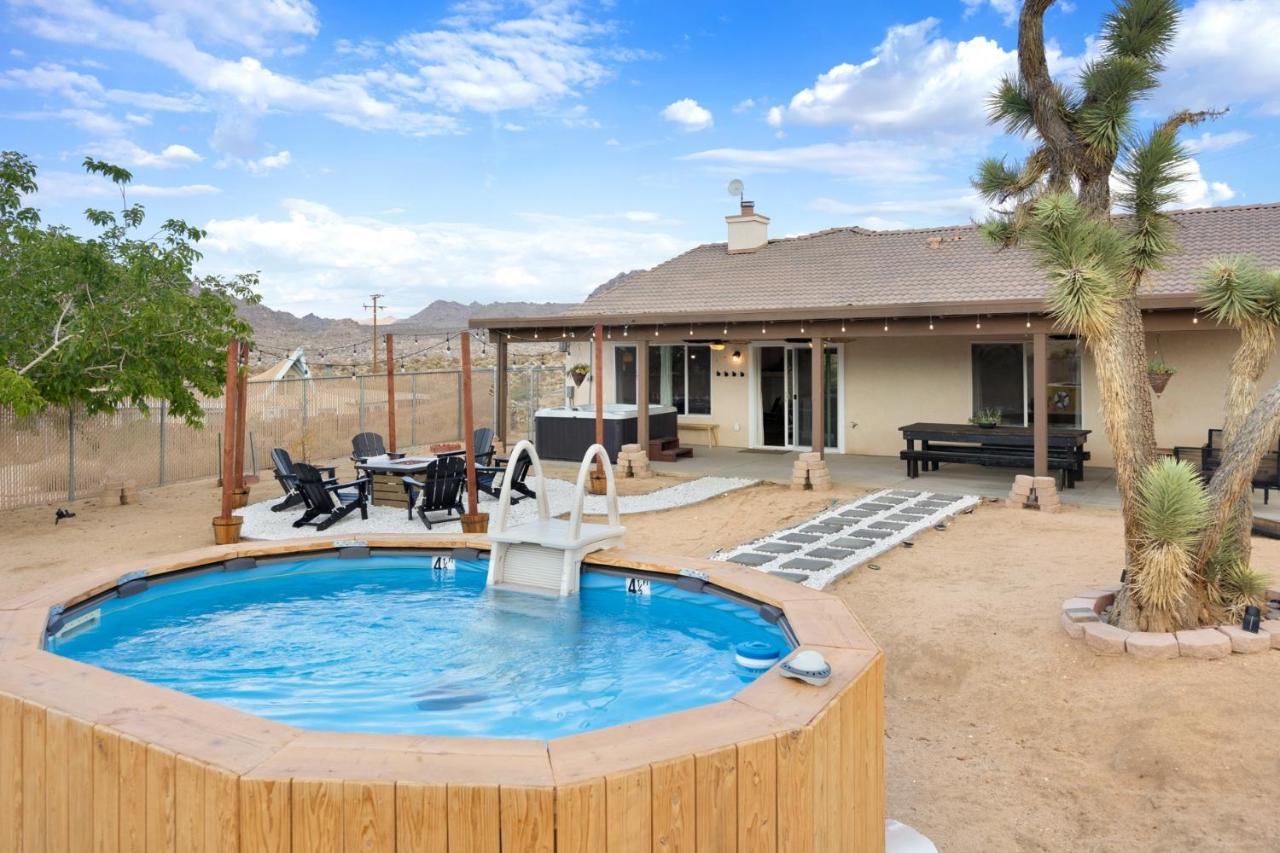 Alana House - Pool, Hot Tub, Bbq, Fire Pit And Walk To Hikes! Home Джошуа-Трі Екстер'єр фото
