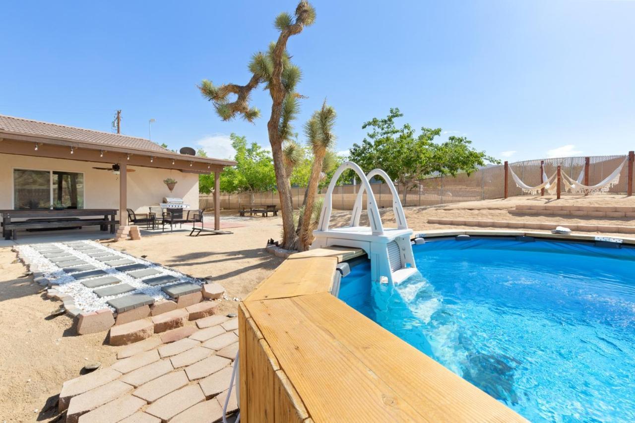 Alana House - Pool, Hot Tub, Bbq, Fire Pit And Walk To Hikes! Home Джошуа-Трі Екстер'єр фото